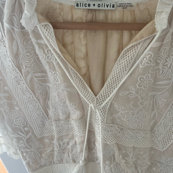 Crochet Alice and Olivia mini skit and top - Picture 2 of 4